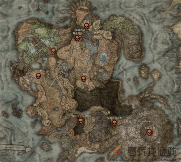 艾尔登法环黄金树幽影全地图BOSS汇总(图3) 艾尔登法环黄金树幽影全地图BOSS汇总(图3)