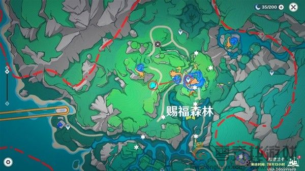 原神赐福森林欢声飞羽全位置攻略(图27)