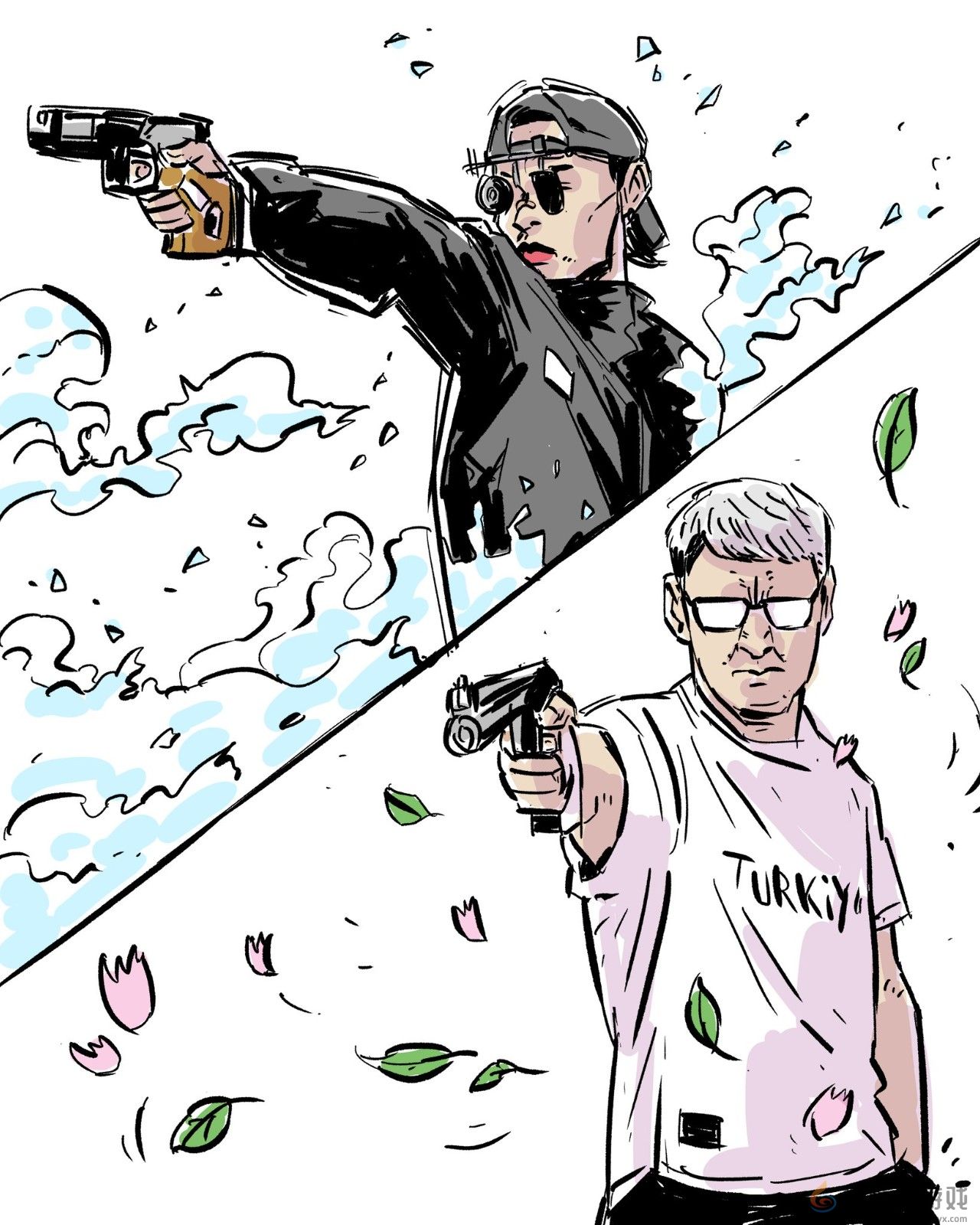 51岁土耳其老将火了 玩家将其P成《杀手》游戏封面(图7) 51岁土耳其老将火了 玩家将其P成《杀手》游戏封面(图7)