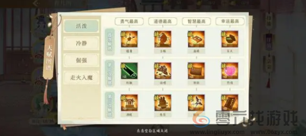 青鸾繁华录宫人培养天赋攻略(图1) 青鸾繁华录宫人培养天赋攻略(图1)