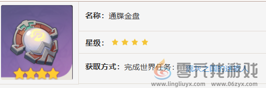 原神通牒金盘怎么获得(图2)