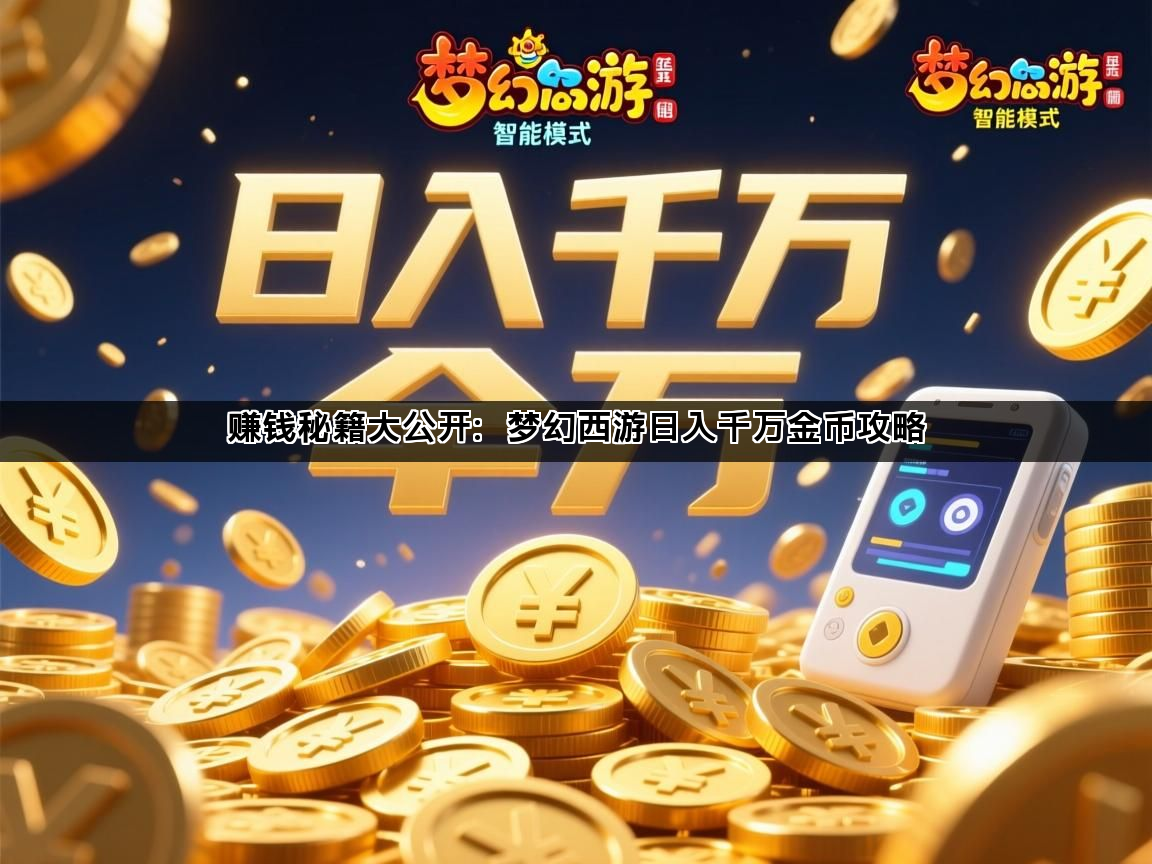 赚钱秘籍大公开：梦幻西游日入千万金币攻略(图1)