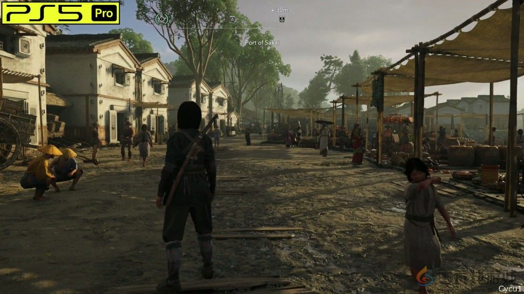 《刺客信条：影》PS5 Pro和Switch 2画面对比(图7)